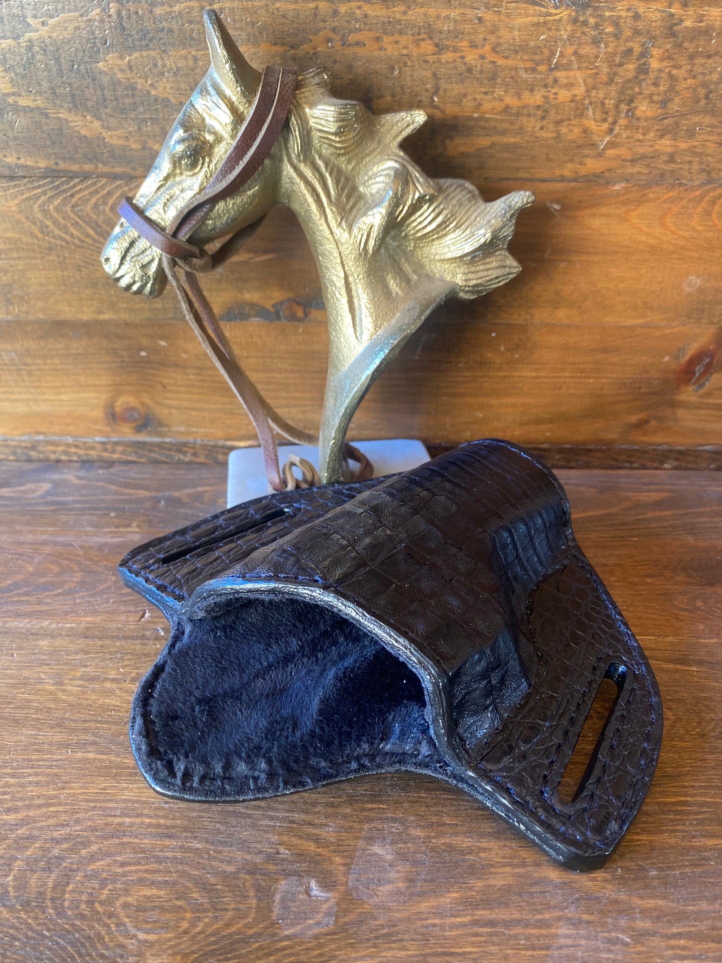 Black crocodile/caiman Holster (1911)