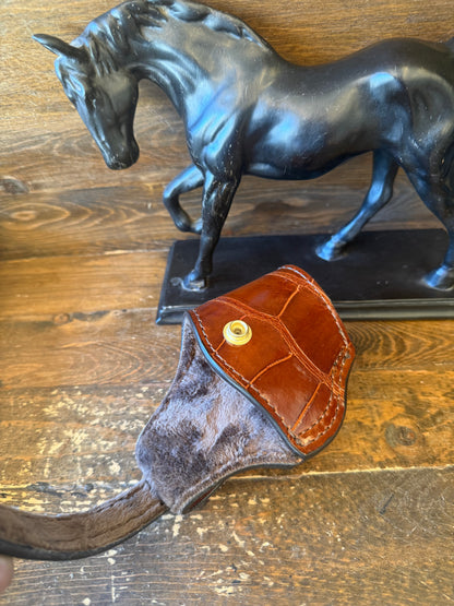 Conac/Gold alligator compact holster (1911)