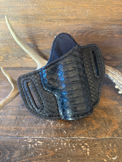 Matte black snake skin luxury holster ( 1911 )