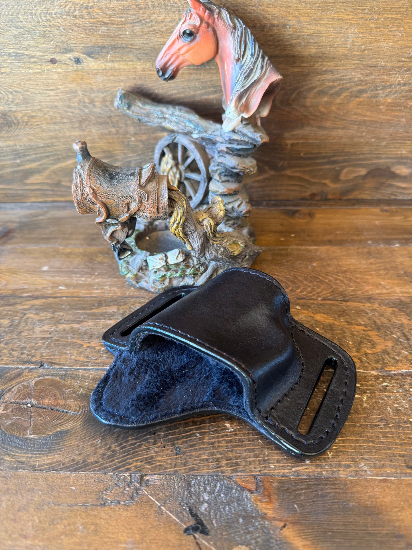 Black veg tan bikini luxury holster (1911)
