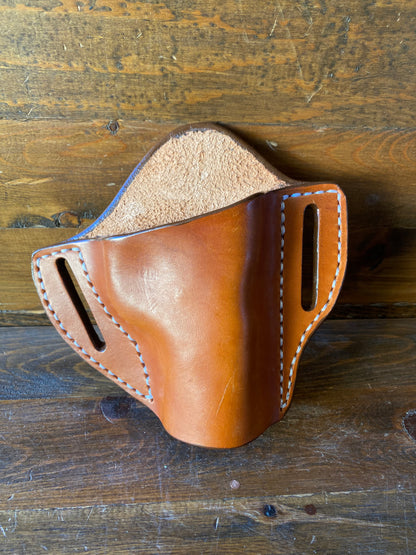 Canyon tan color, Veg-tan holster (1911)