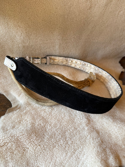 Himalayan Crocodile Hornback luxury rifle sling.