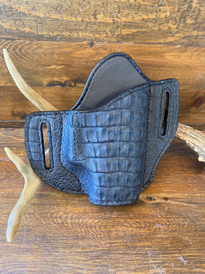 Black caiman/crocodile holster (Glock)