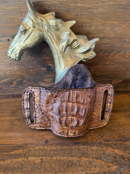 Rustic Crocodile neck bikini holster (1911)