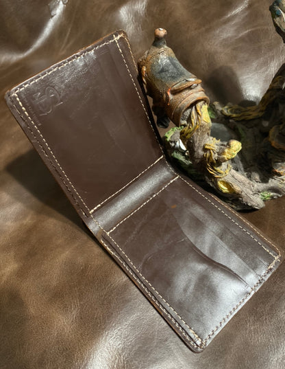 Crocodile corner. Lamb skin wallet