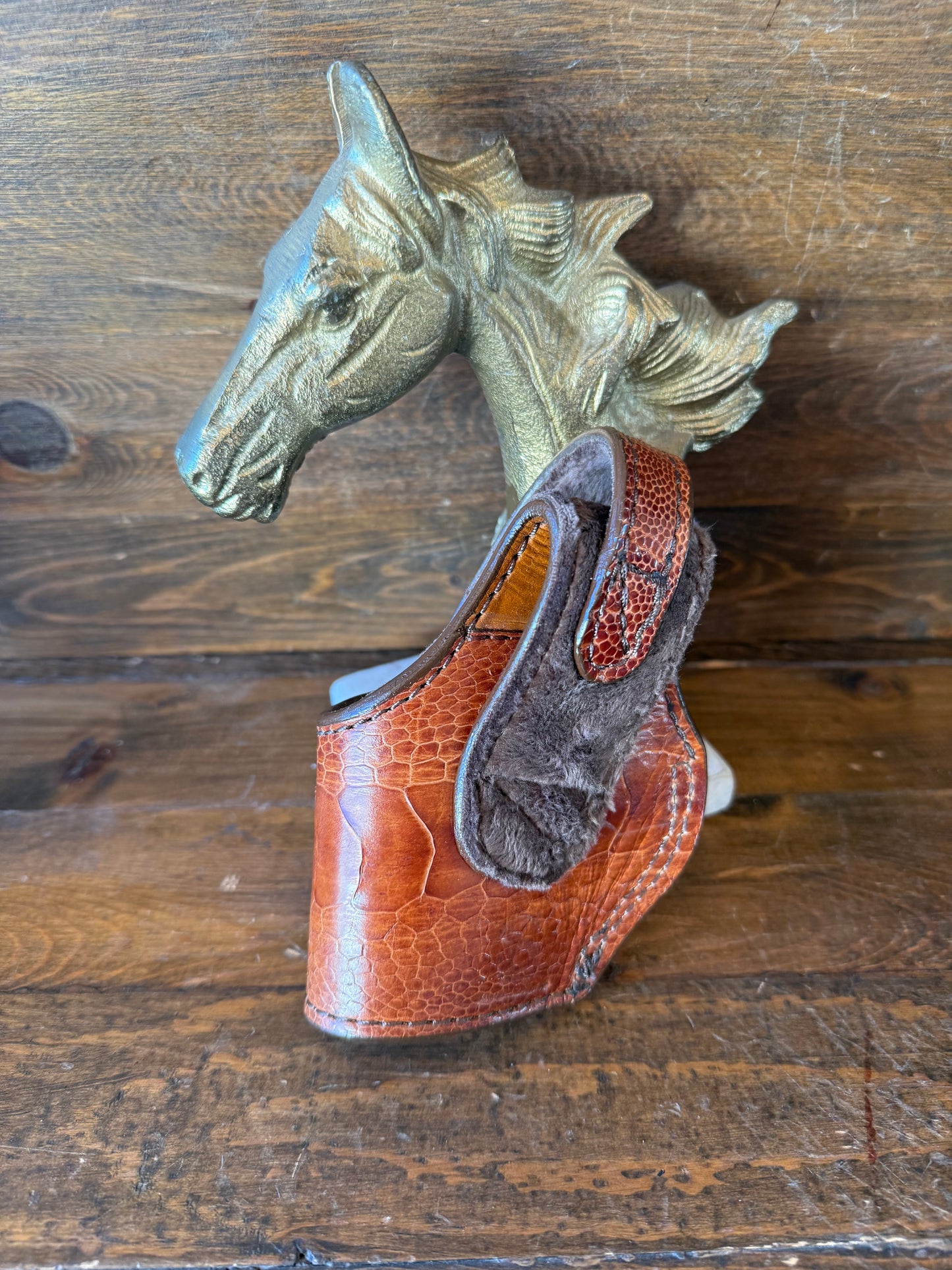 Conac ostrich leg skin compact holster ( 1911 )