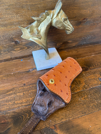 Conac ostrich skin full holster (1911) 5”