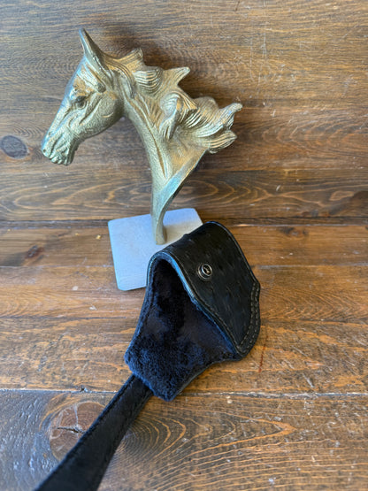 Black ostrich skin compact holster (1911)