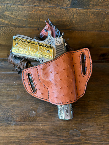 Conac ostrich skin luxury holster (1911)