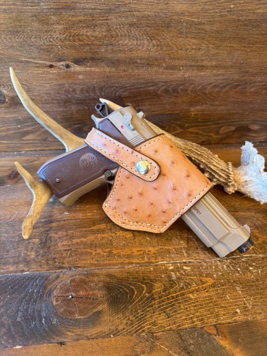 Conac ostrich skin compact holster ( Beretta)