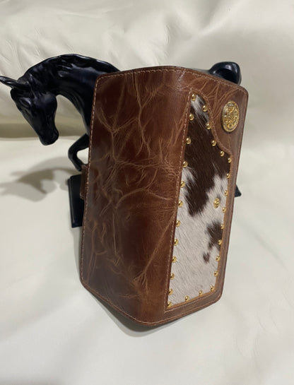 Women’s cowhide western wallet