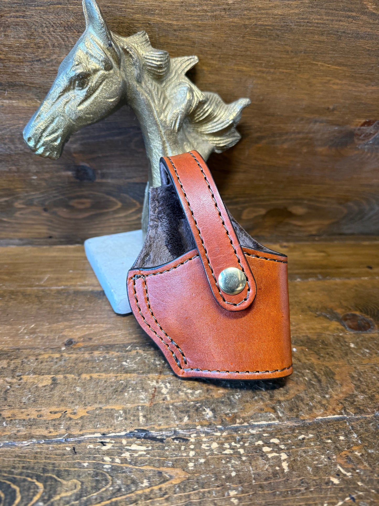 Tan veg-tan compact holster (1911)