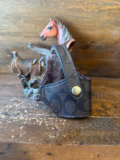 Brown Coach luxury compact holster ( 1911, High power )