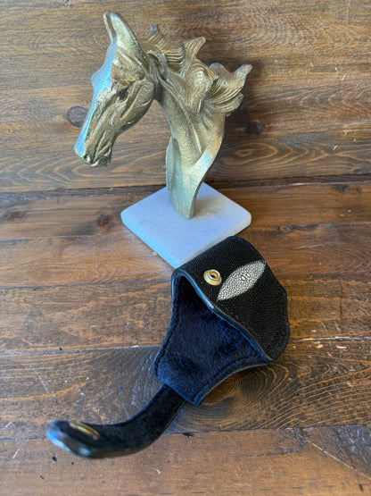 Black/gold stingray skin compact holster ( 1911 )