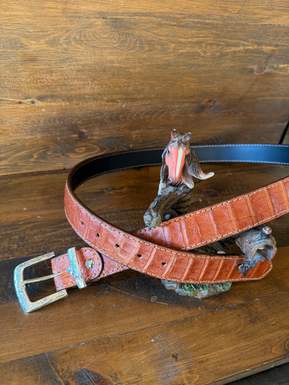 Conac crocodile belt