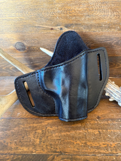 Black veg tan leather luxury holster ( Beretta )