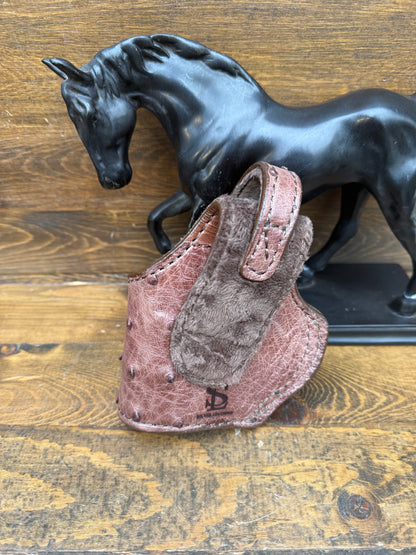 Rustic brown ostrich compact holster (Beretta)