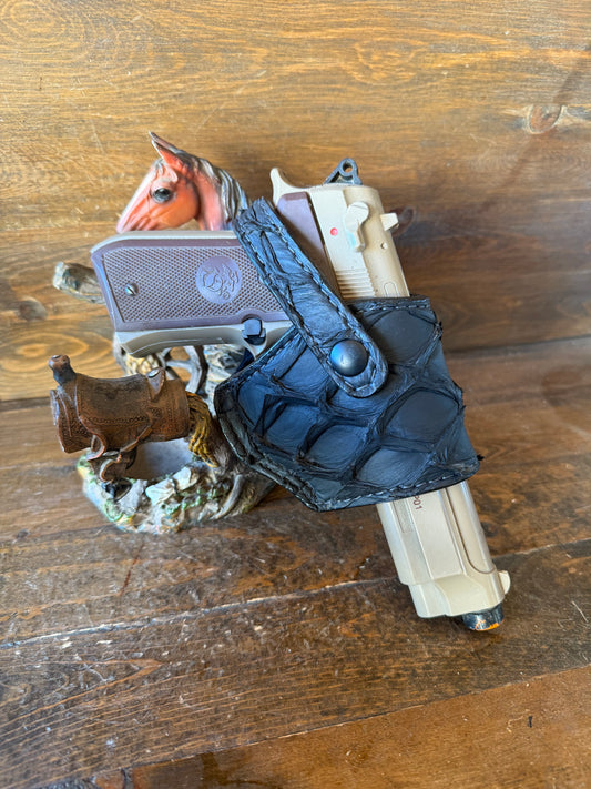 Black Pirarucu compact luxury holster ( Beretta )