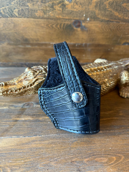 Black Alligator compact holster ( 1911)