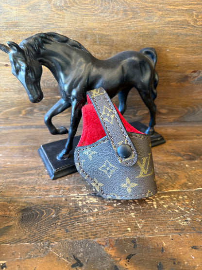 Brown/Red LV Deluxe compact holster ( 1911, High Power )