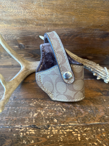 Beige Coach luxury compact Holster ( 1911, Highpower )