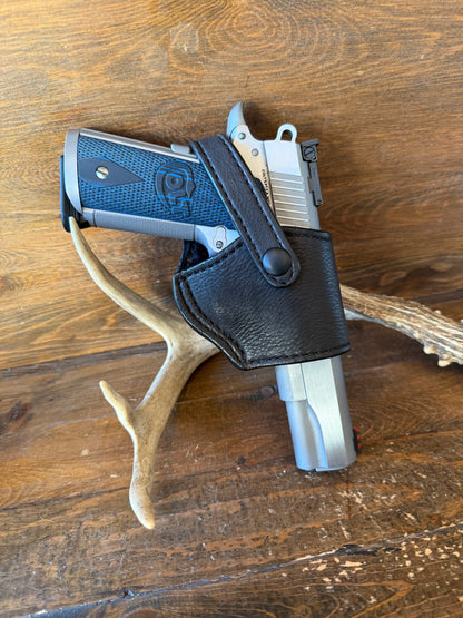 Black Deer skin compact luxury holster ( 1911 )