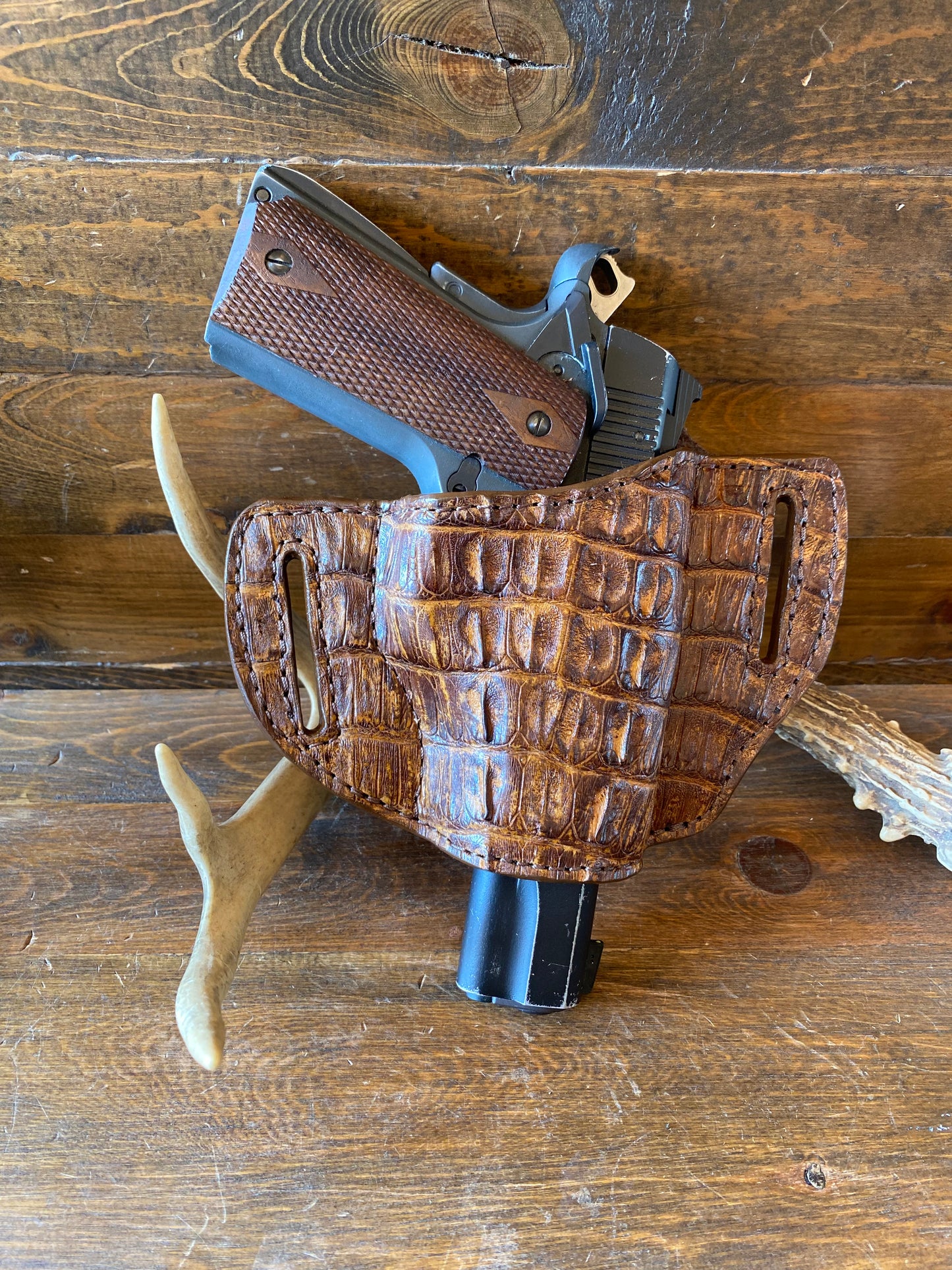Crocodile/Caiman Holster for 1911