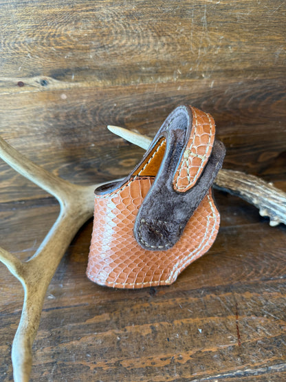 Honey snake skin compact holster (1911)