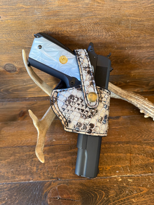 Anaconda snake skin compact holster (1911)