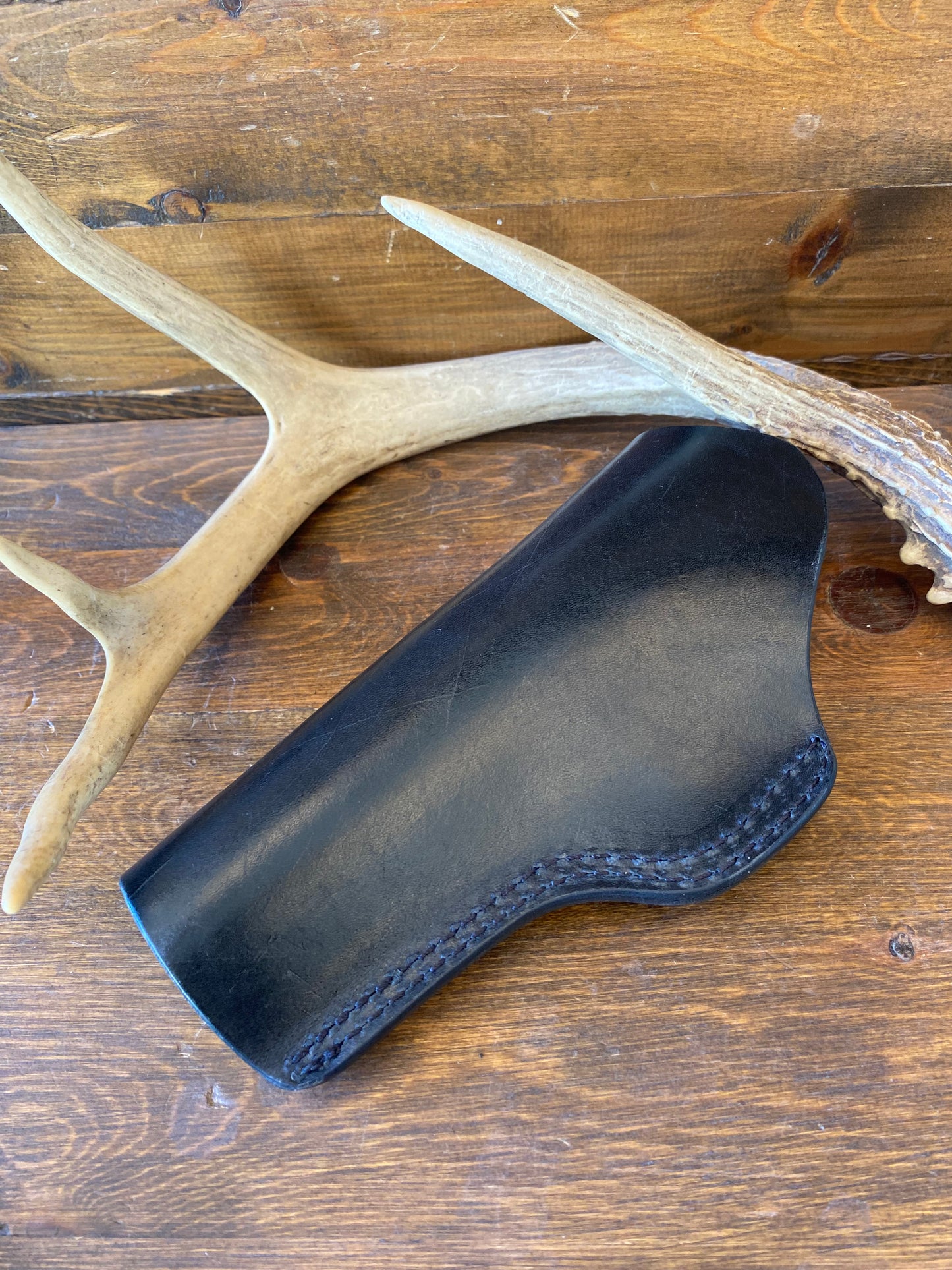 IWB Black leather natural interior holster (1911)