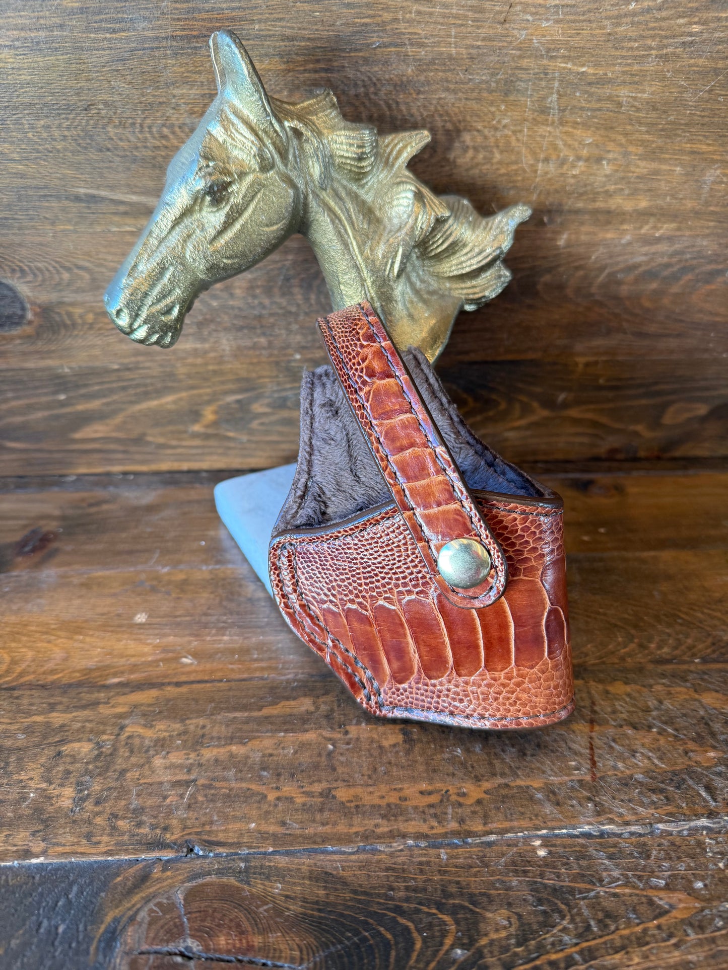 Conac ostrich leg skin compact holster ( 1911 )