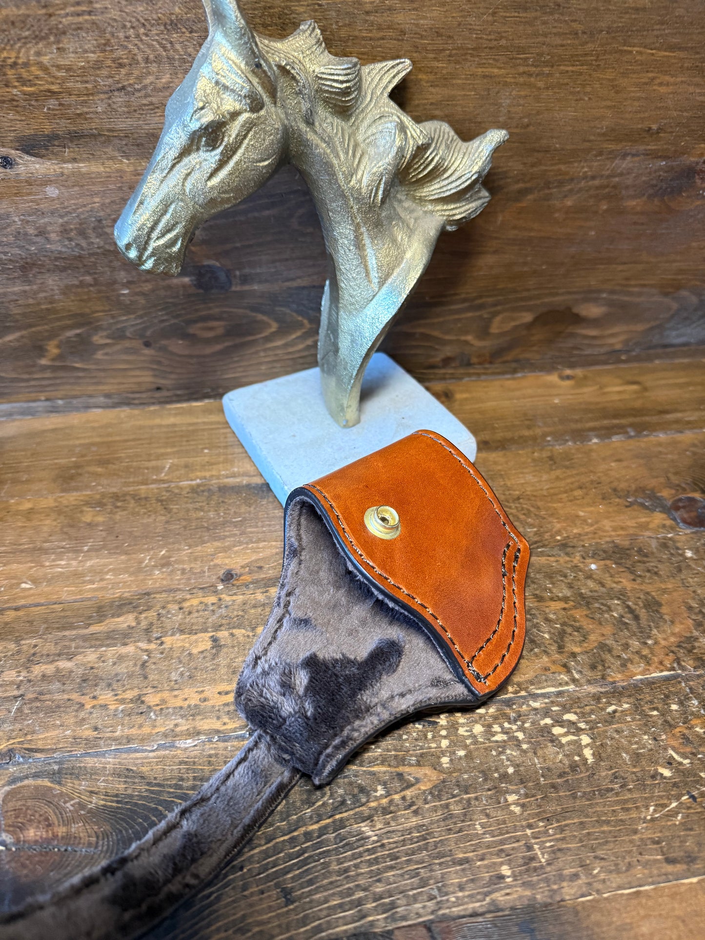 Tan veg-tan compact holster (1911)