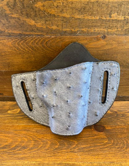 Gray ostrich holster ( 1911 )