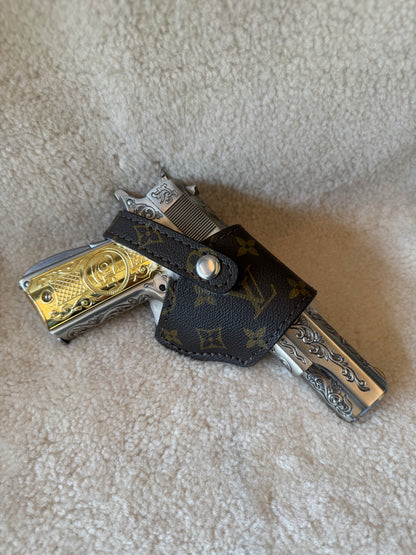 Brown/white LV Deluxe compact holster ( 1911, High power )