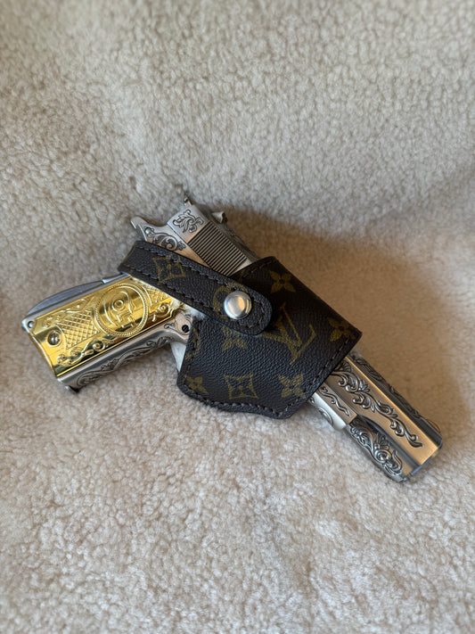 Brown/white LV Deluxe compact holster ( 1911, High power )