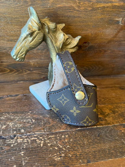 Brown/Gold LV Deluxe compact holster ( 1911, High power )
