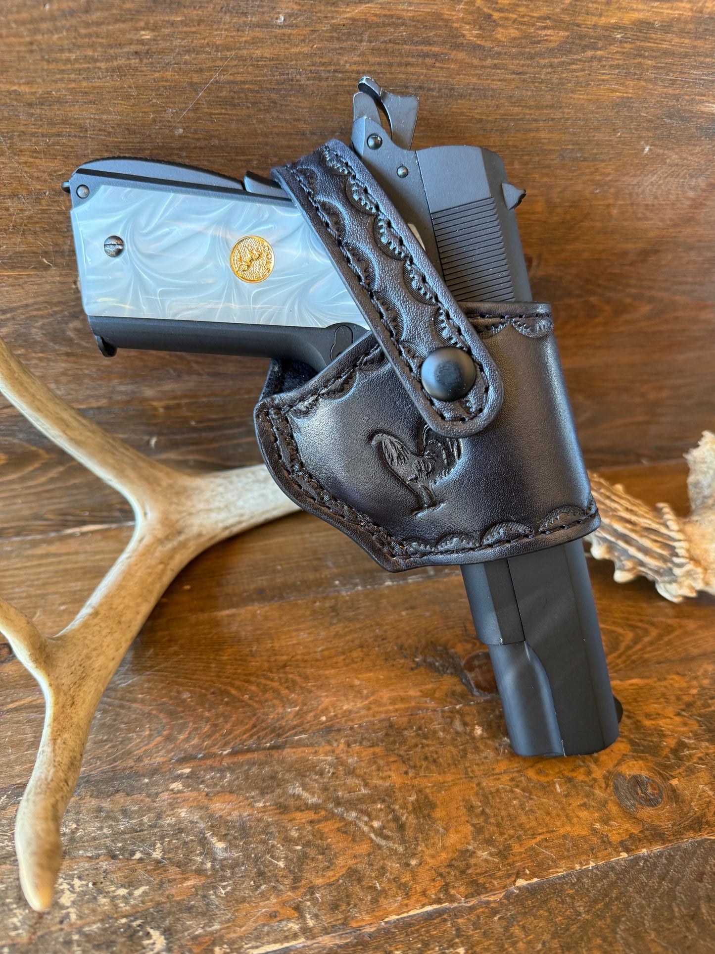 El Gallo - veg tan compact holster ( 1911 )