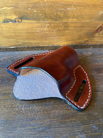 Tan color Veg-tan holster (1911)