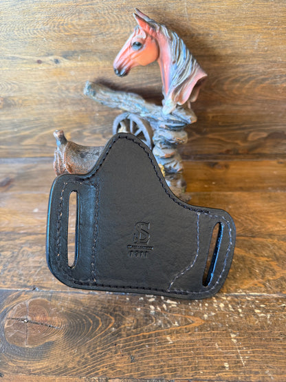 Black veg tan bikini luxury holster (1911)