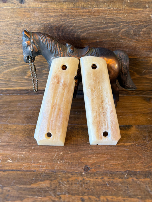Genuine Camel bone luxury grips (1911)