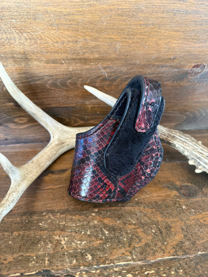 Black Cherry Snake Skin Compact Holster ( 1911, High Power )