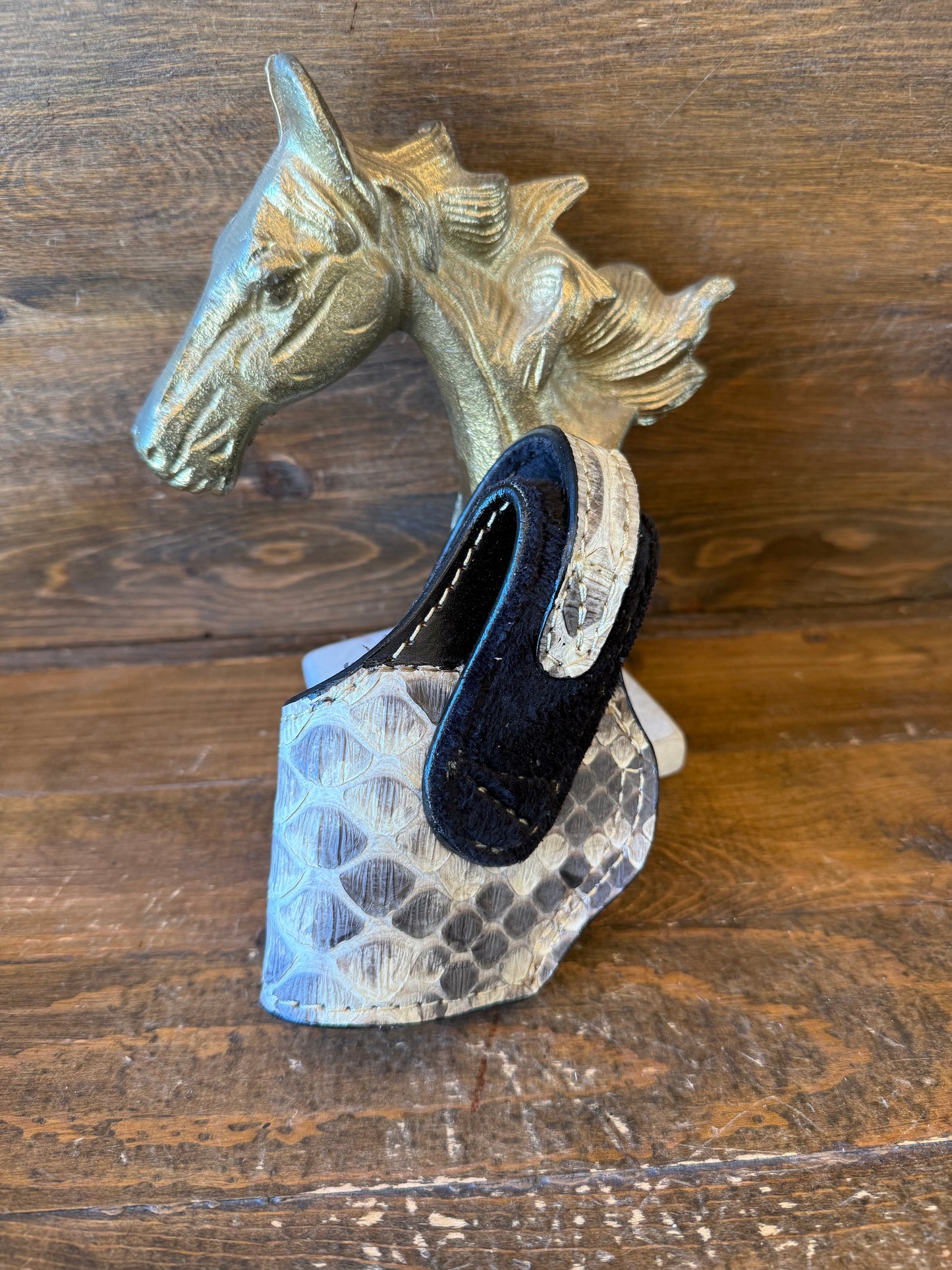 Beige color  snake skin compact holster (1911)