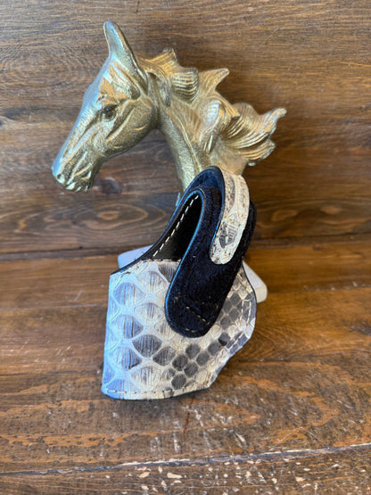 Beige color  snake skin compact holster (1911)