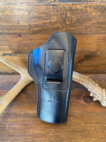 IWB Black leather natural interior holster (1911)