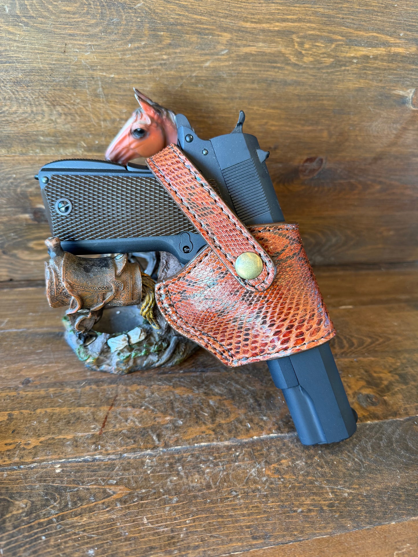 Conac snake skin compact holster. (1911)
