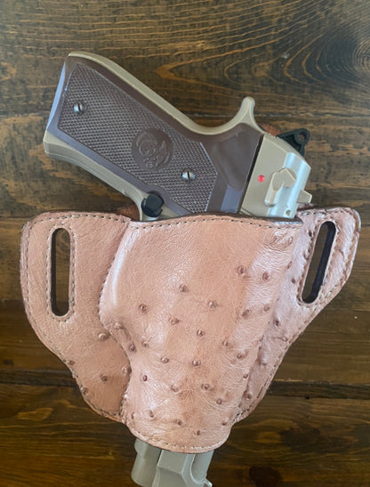 Almond ostrich holster ( Beretta )