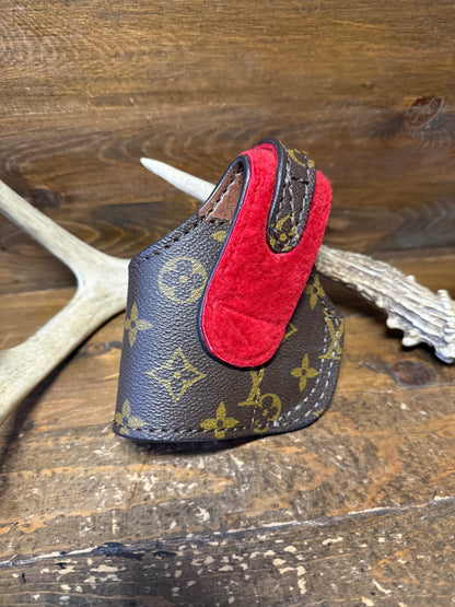 Brown/Red LV Compact Deluxe Holster ( Glock )