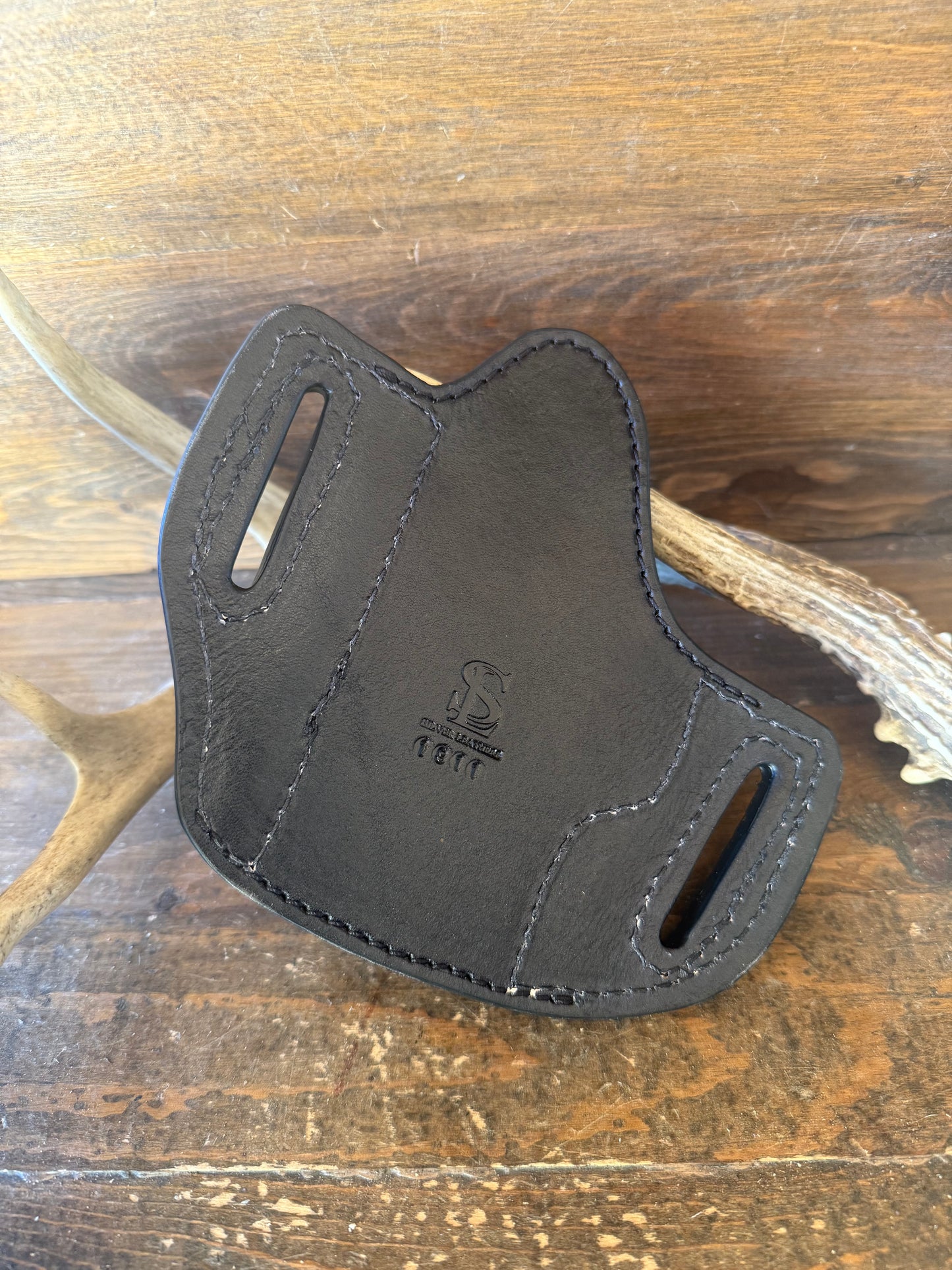Matte black snake skin luxury holster ( 1911 )