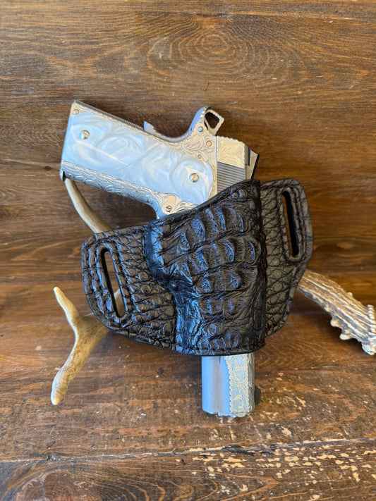 Crocodile/caiman Neck luxury holster (1911)