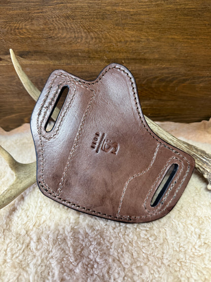 Chocolate brown Alligator belly Luxury holster ( 1911 )